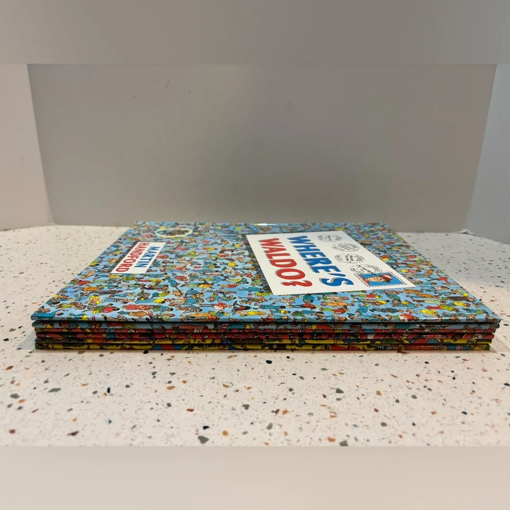Vintage First Editions 1980s Where’s Waldo Book Lot 3 Titles‎ by Martin Handford